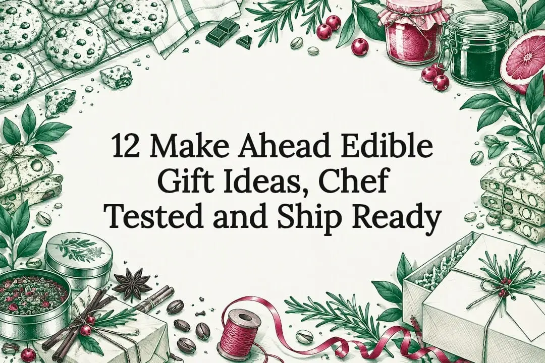 Edible gift ideas title card